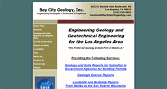 Desktop Screenshot of baycitygeology.com